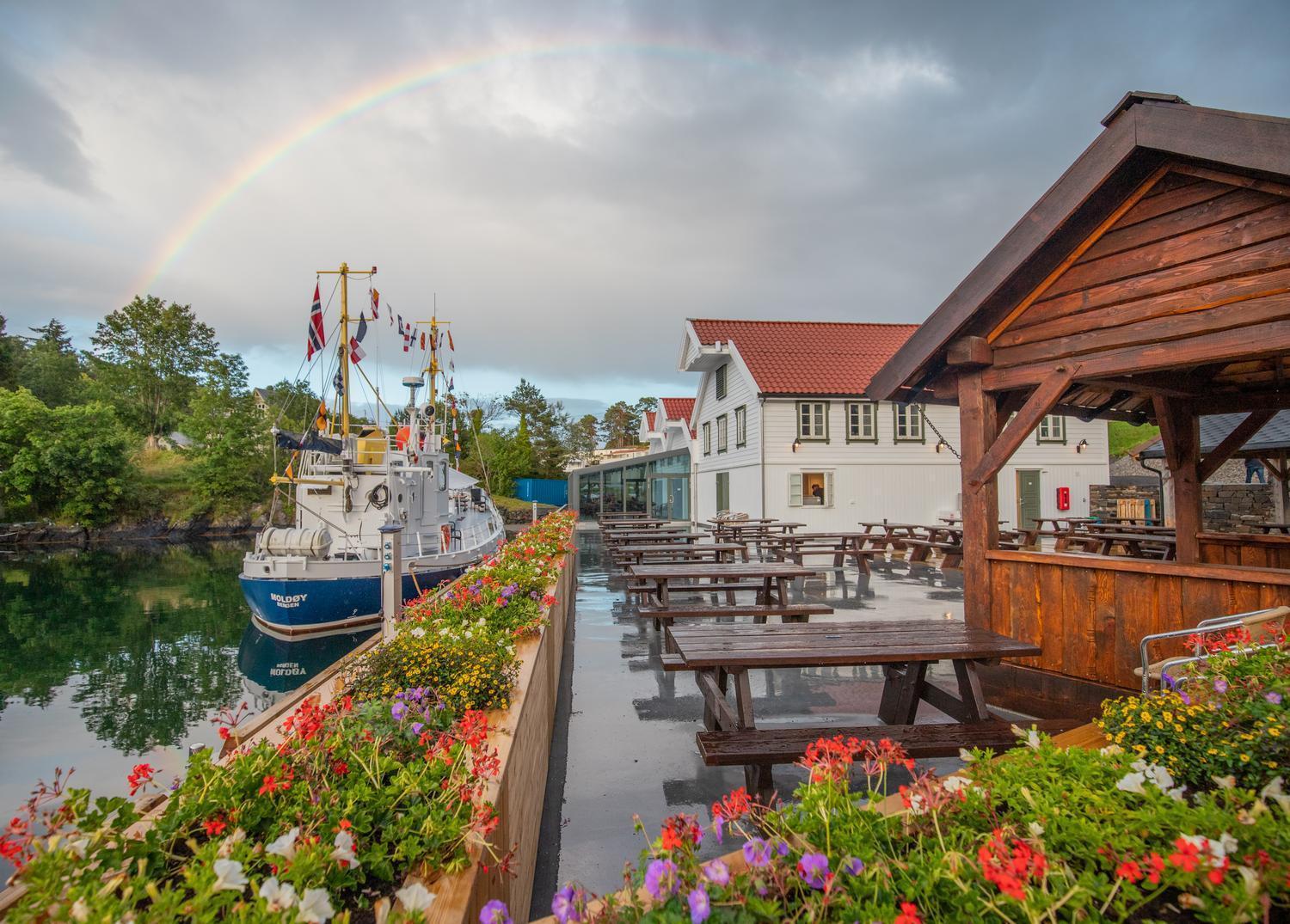Kulleseidkanalen Gjestehamn Bomlo Екстер'єр фото